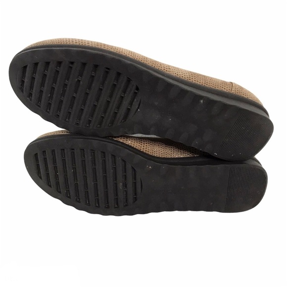 Vaneli Sport Printed Leather Low Wedge Donia Flats Size 9.5 - Picture 7 of 10